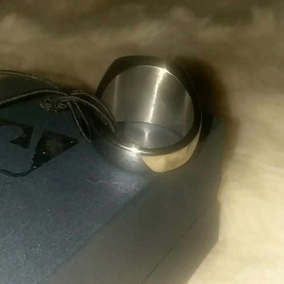 NWT Mens MLB Stainless Steel Orioles Ring Size 12 - Picture 4 of 8